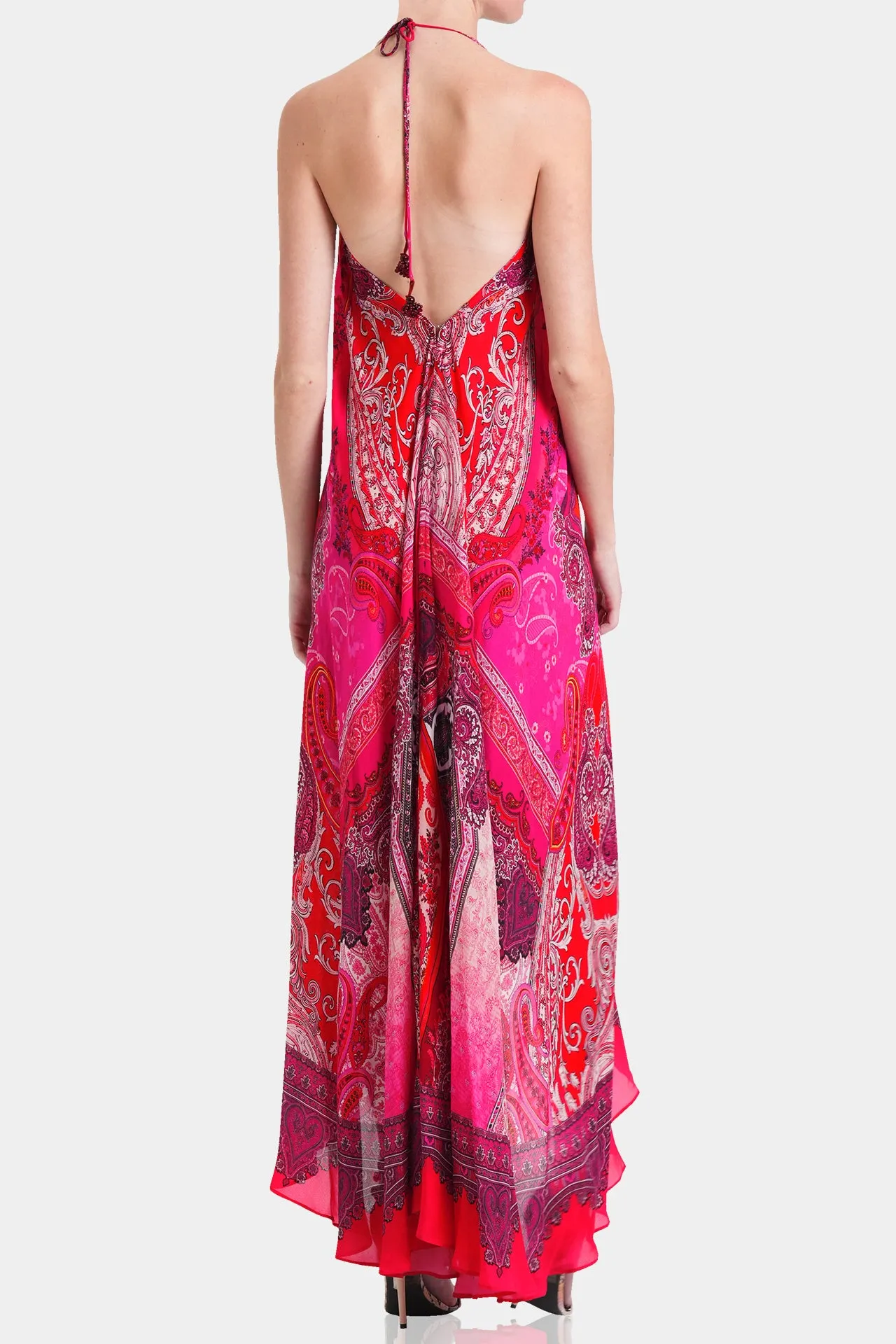 3 Way Style Hi Low Maxi Dress