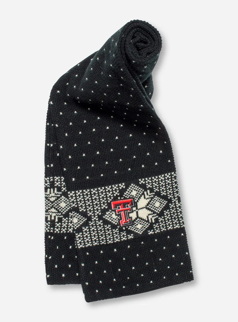 47 Brand Texas Tech "Catamount" Black & White Scarf