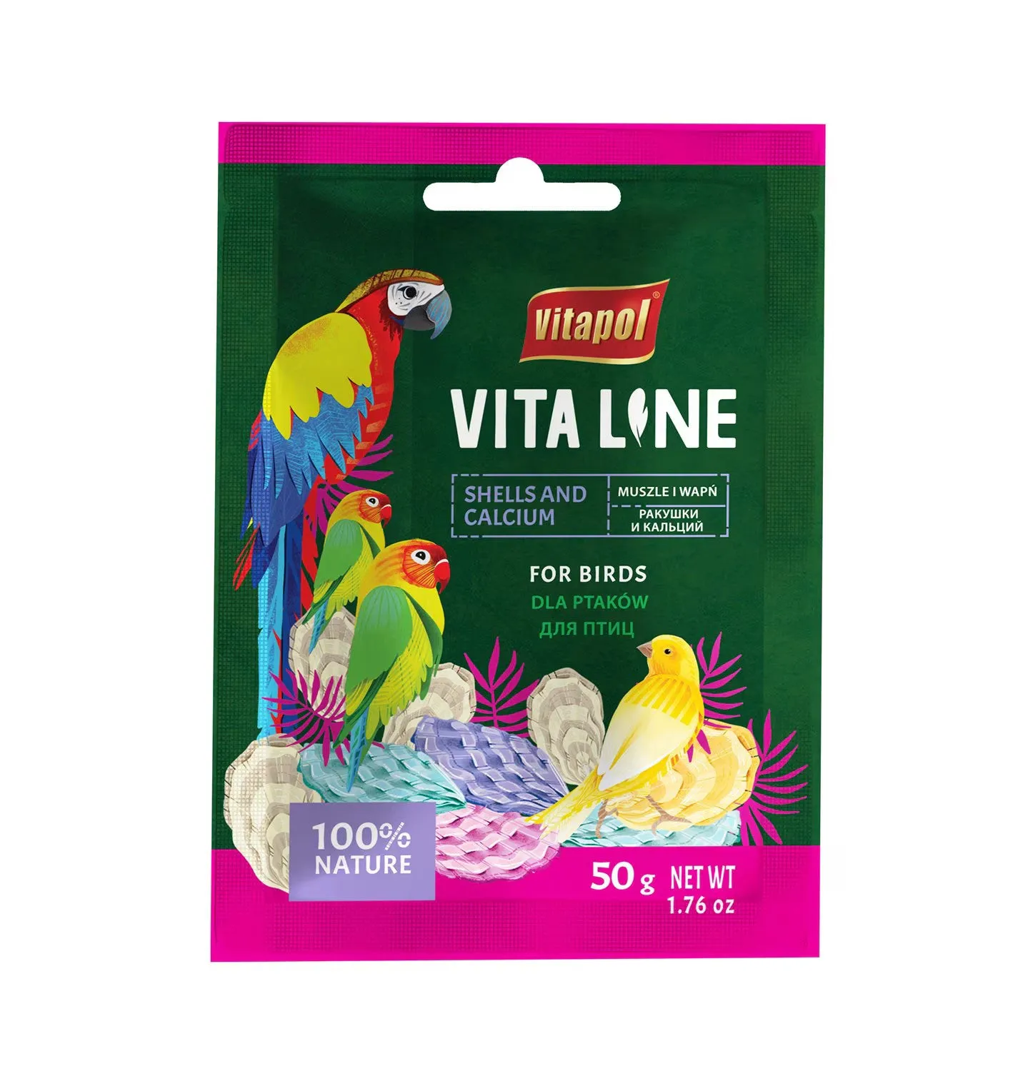 A&E Vitaline Shells and Limestone Supplement 1.76 oz.