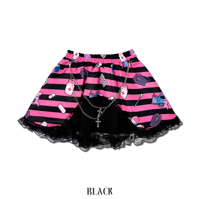 ACDC RAG x Menherachan black skirt