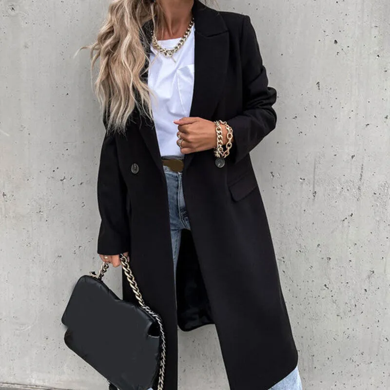 Alina Coat | Long & Stylish