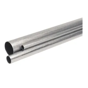 Allied Tube & Conduit 101584 EMT Conduit, 10 ft L, Galvanized Steel, Galvanized