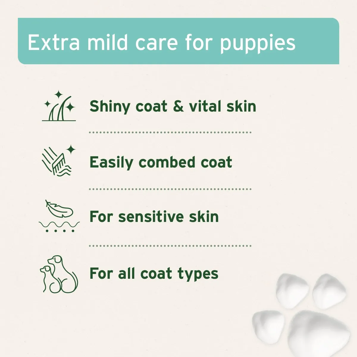 Aloe Vera Mild Shampoo for Puppies - 200ml