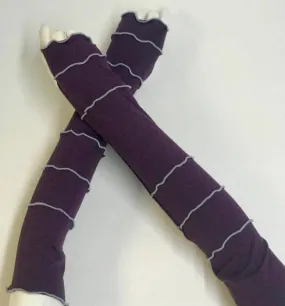 Amethyst with Lilac Arm Warmers