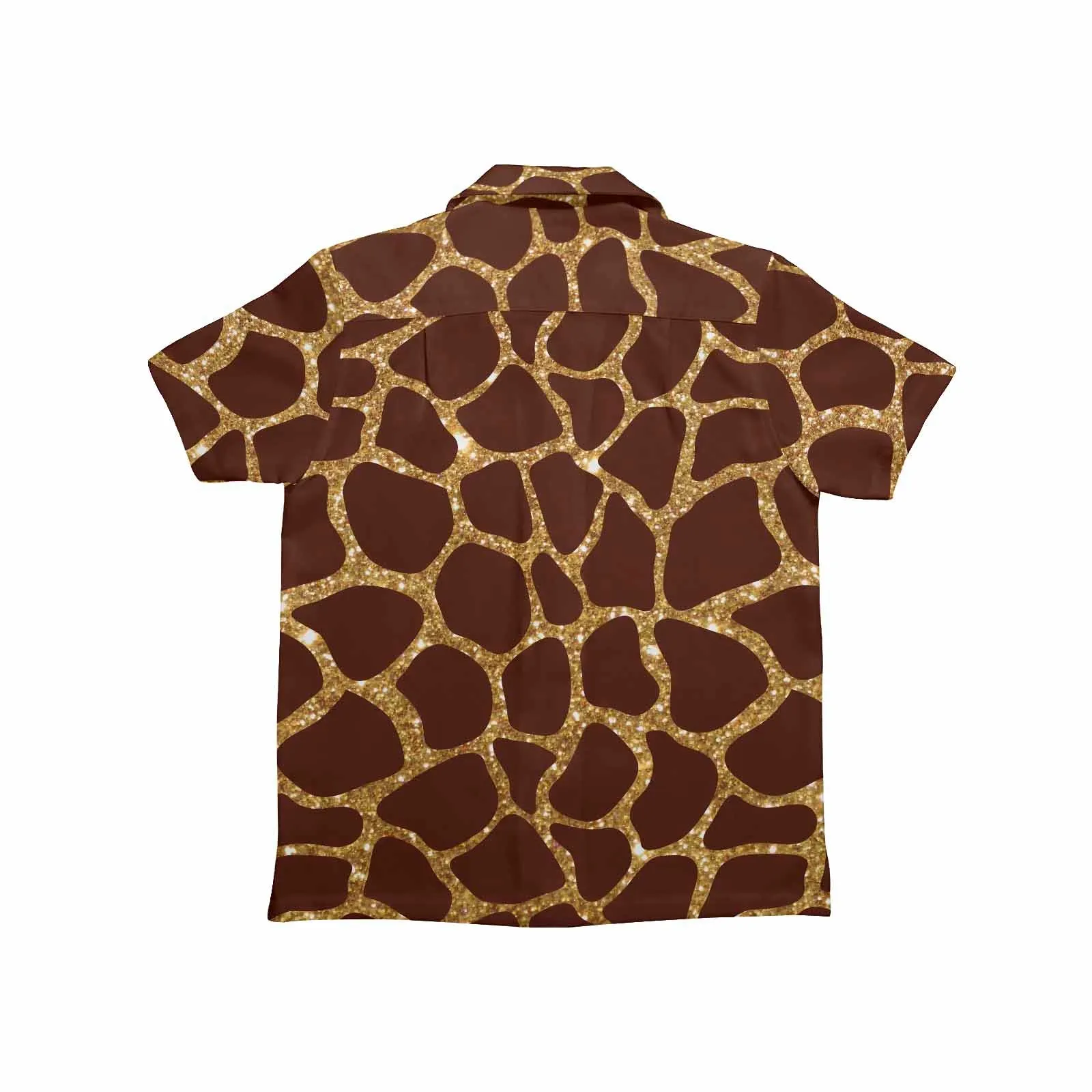 Animal print 6  Little Boys Hawaiian Shirt