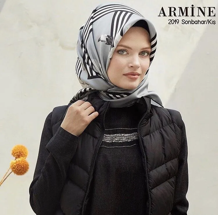 Armine Emma Elegant Silk Scarf No. 9