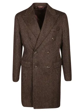 Barba Double-Breasted Coat