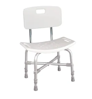 Bariatric Heavy Duty Bath Bench with Backrest