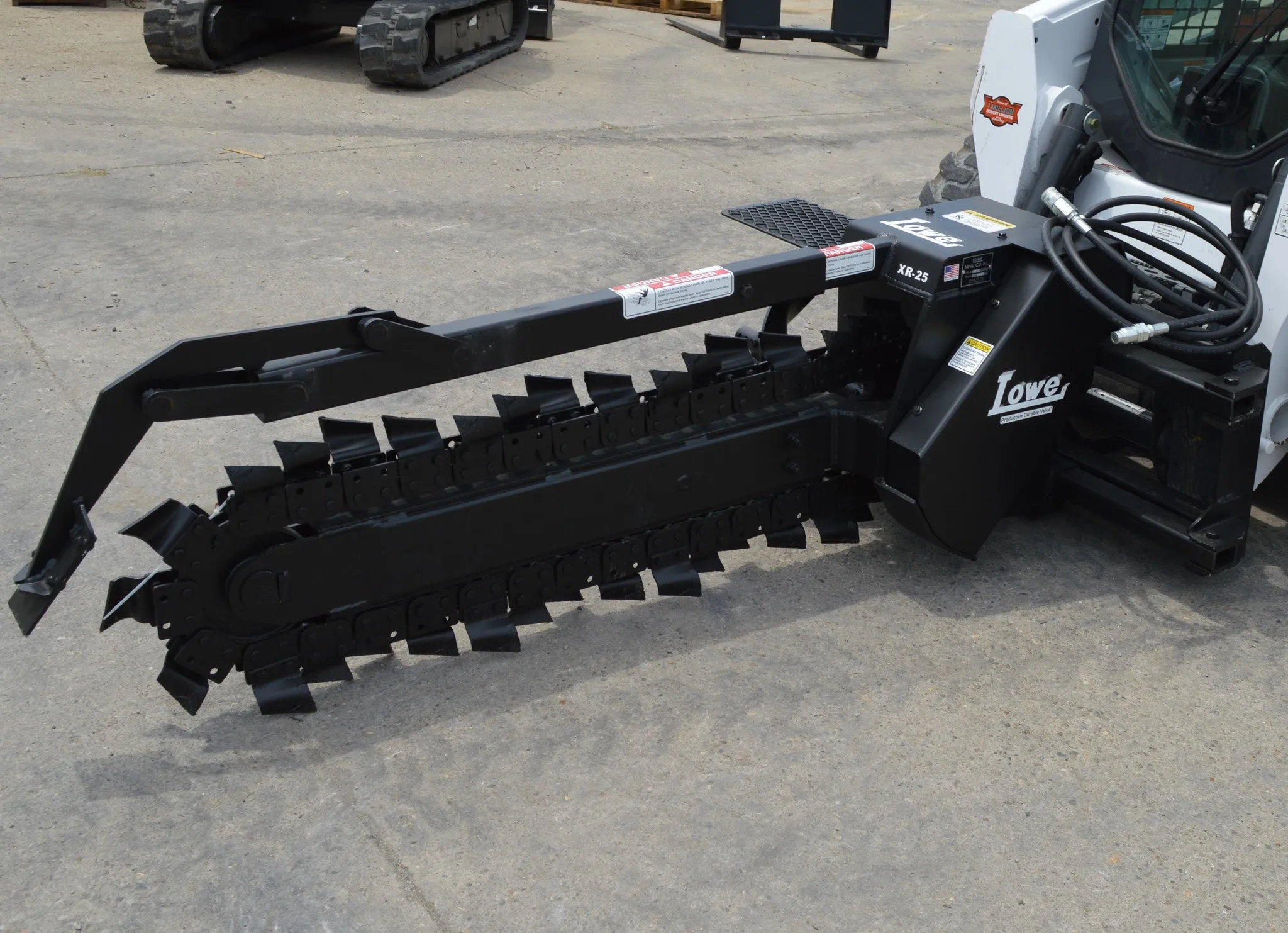 BERLON LOWE XR35 Trencher for skid steer