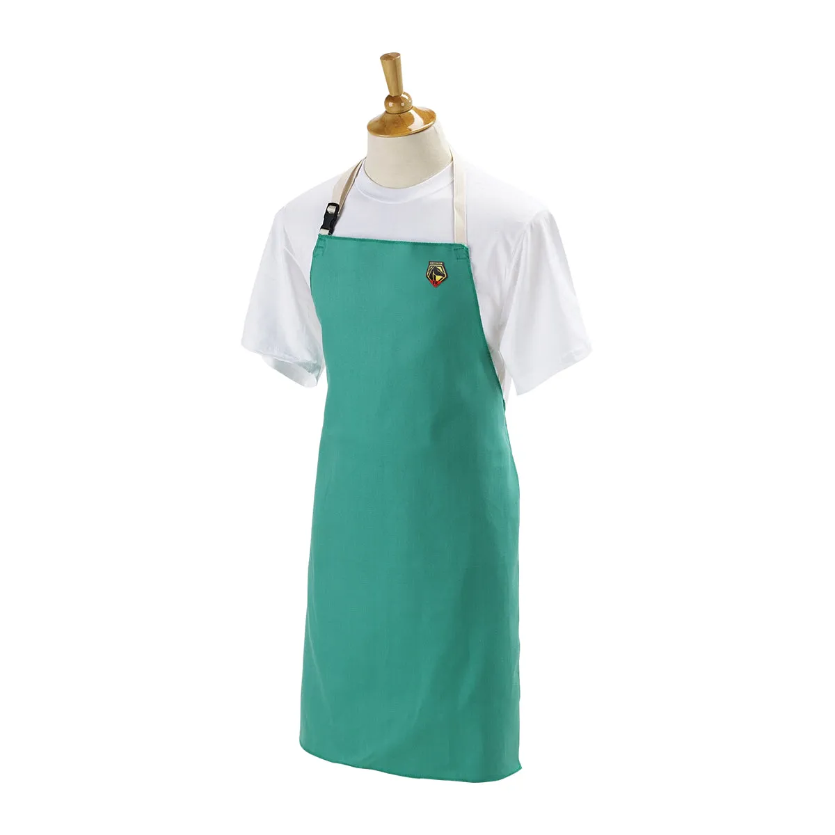 Black Stallion F2-36A Fire Resistant Green Apron 12oz 24 x 36