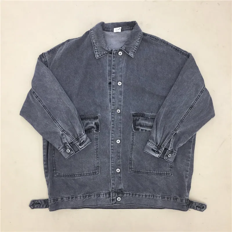 blue denim jacket   KF82623