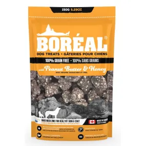 Boreal Peanut Butter & Honey Grain Free Dog Treats 150g