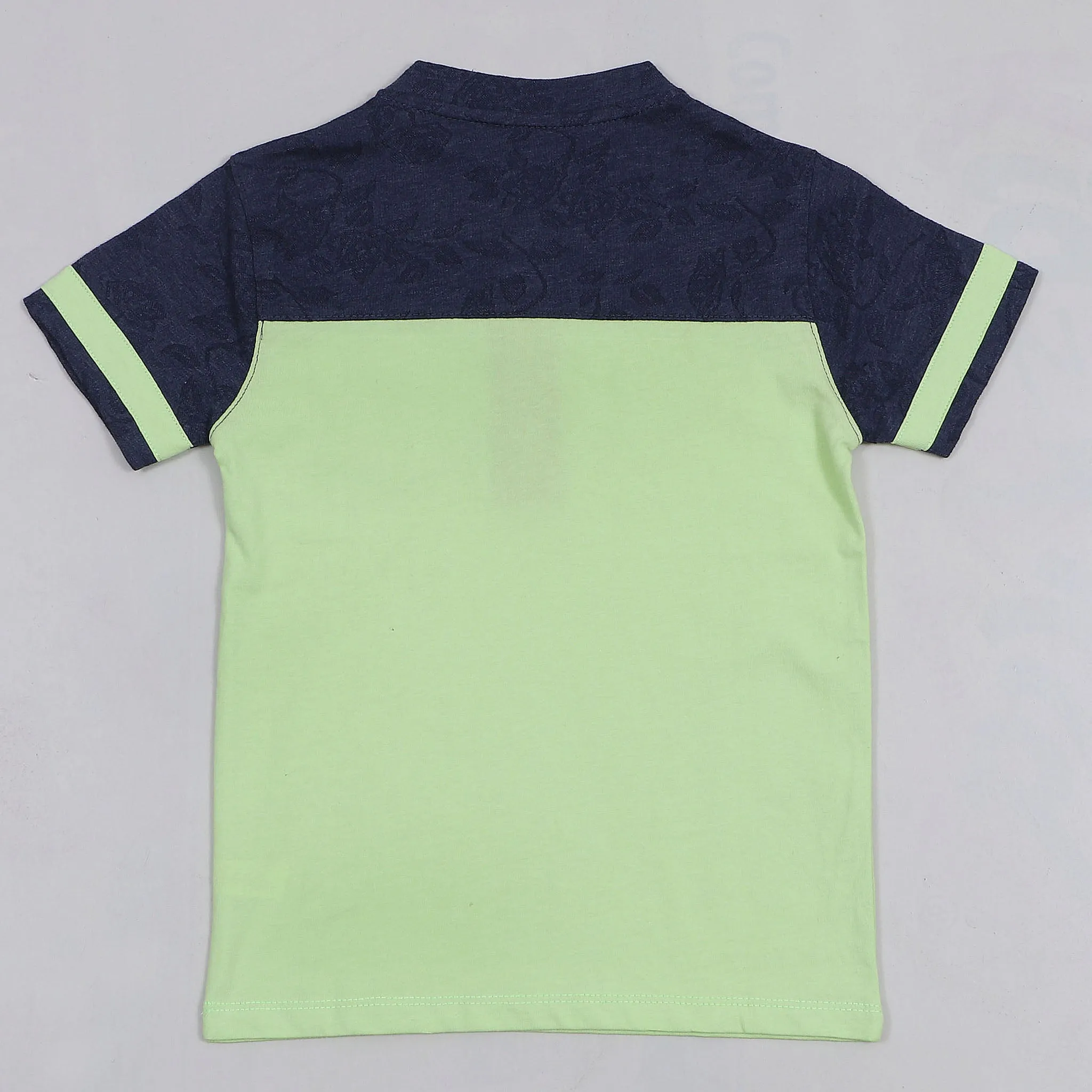 Boys Green Henley T-Shirt