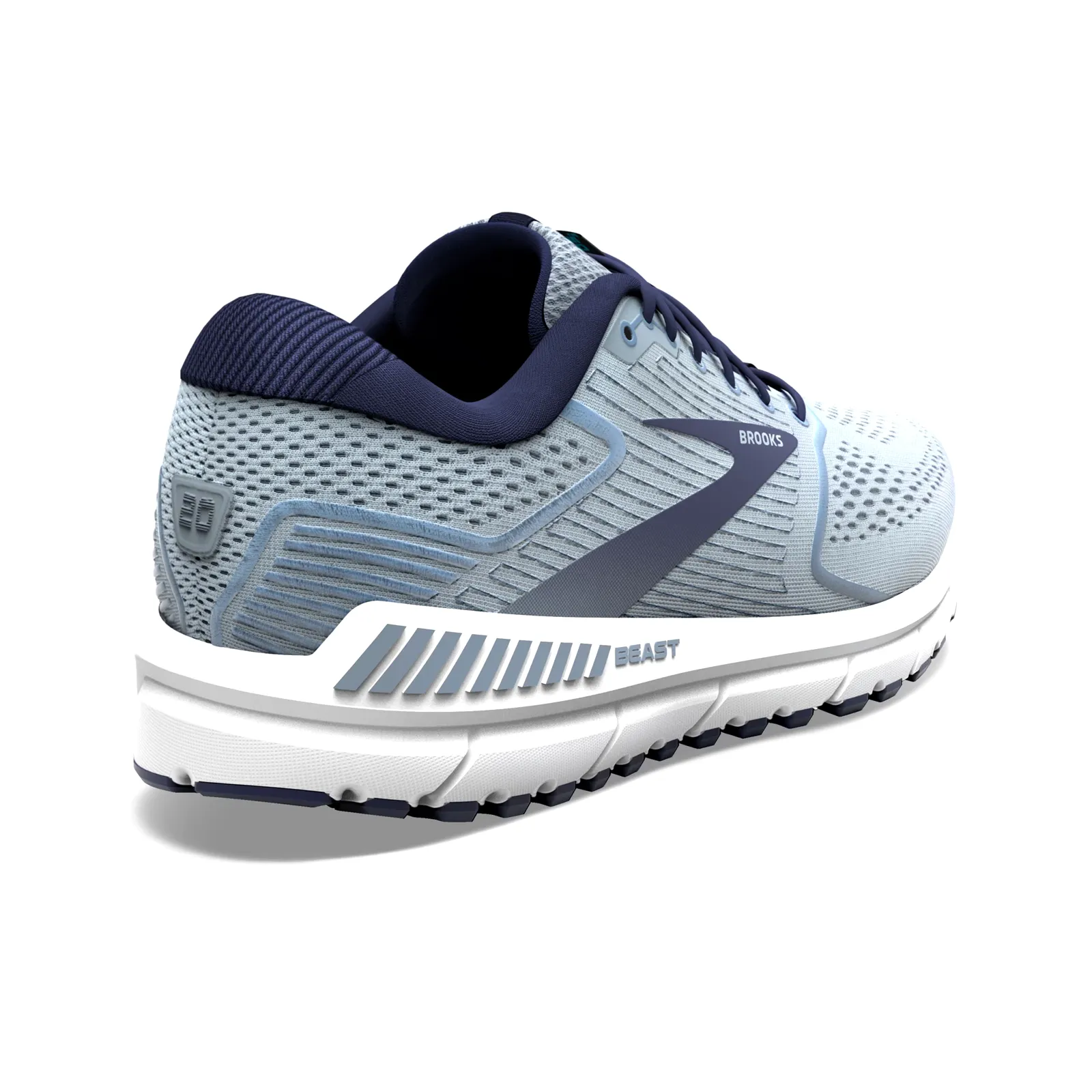 Brooks Beast 20 Running Shoe (Men) - Blue/Grey/Peacoat