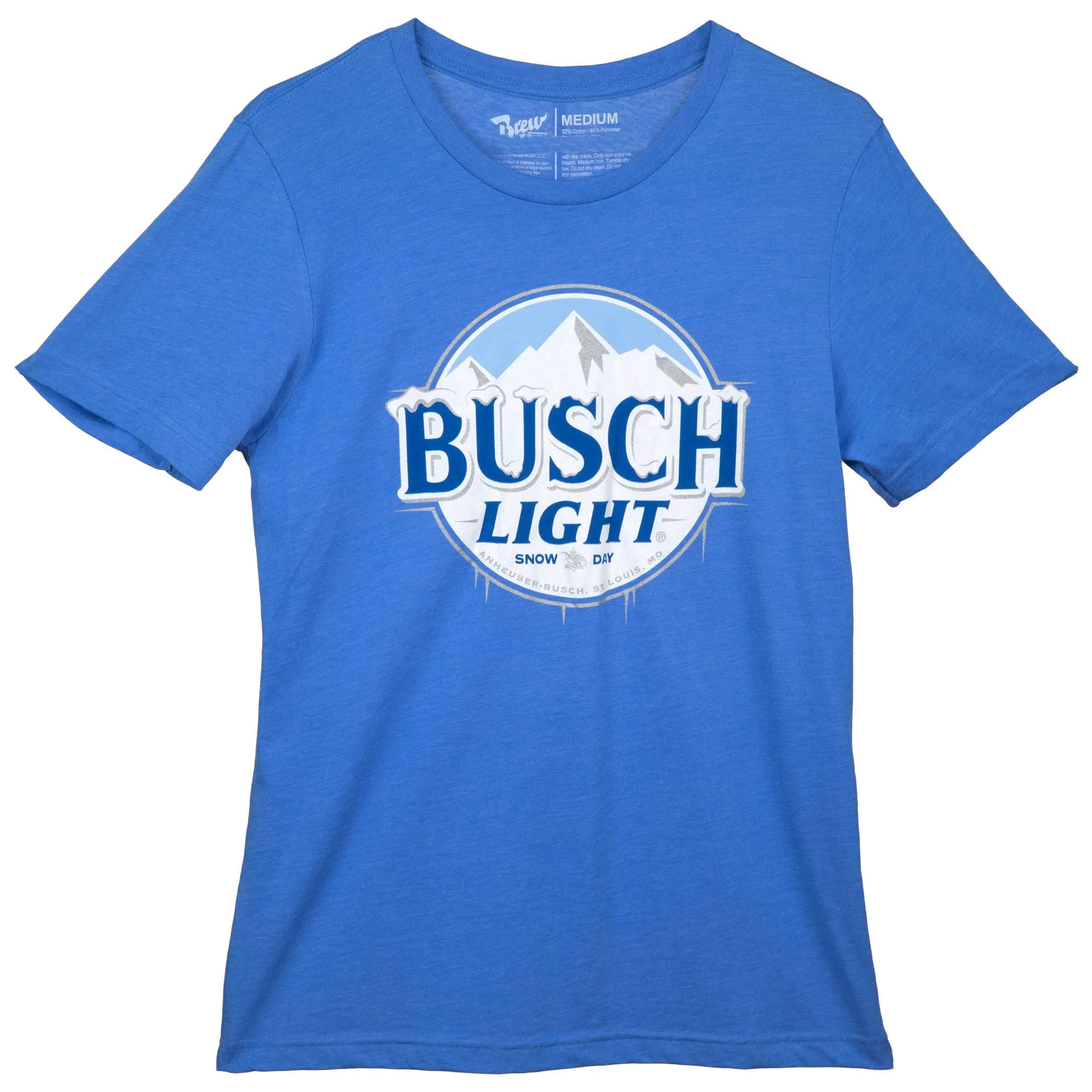 Busch Light Snow Day Logo T-Shirt