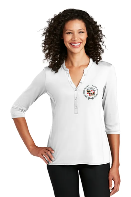 Cadillac 1960's Ladies Henley Shirt