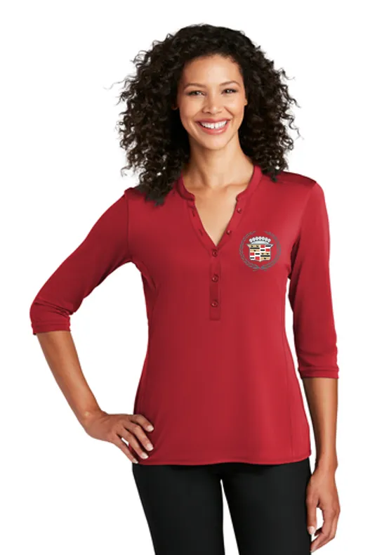 Cadillac 1960's Ladies Henley Shirt