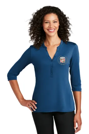 Cadillac 1960's Ladies Henley Shirt