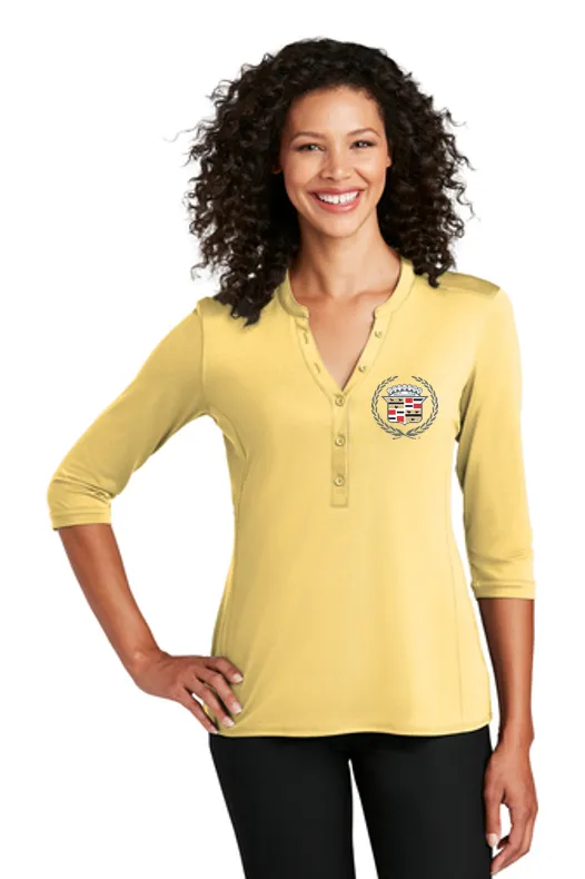 Cadillac 1960's Ladies Henley Shirt