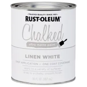 Chalked Paint, White, 30-oz.