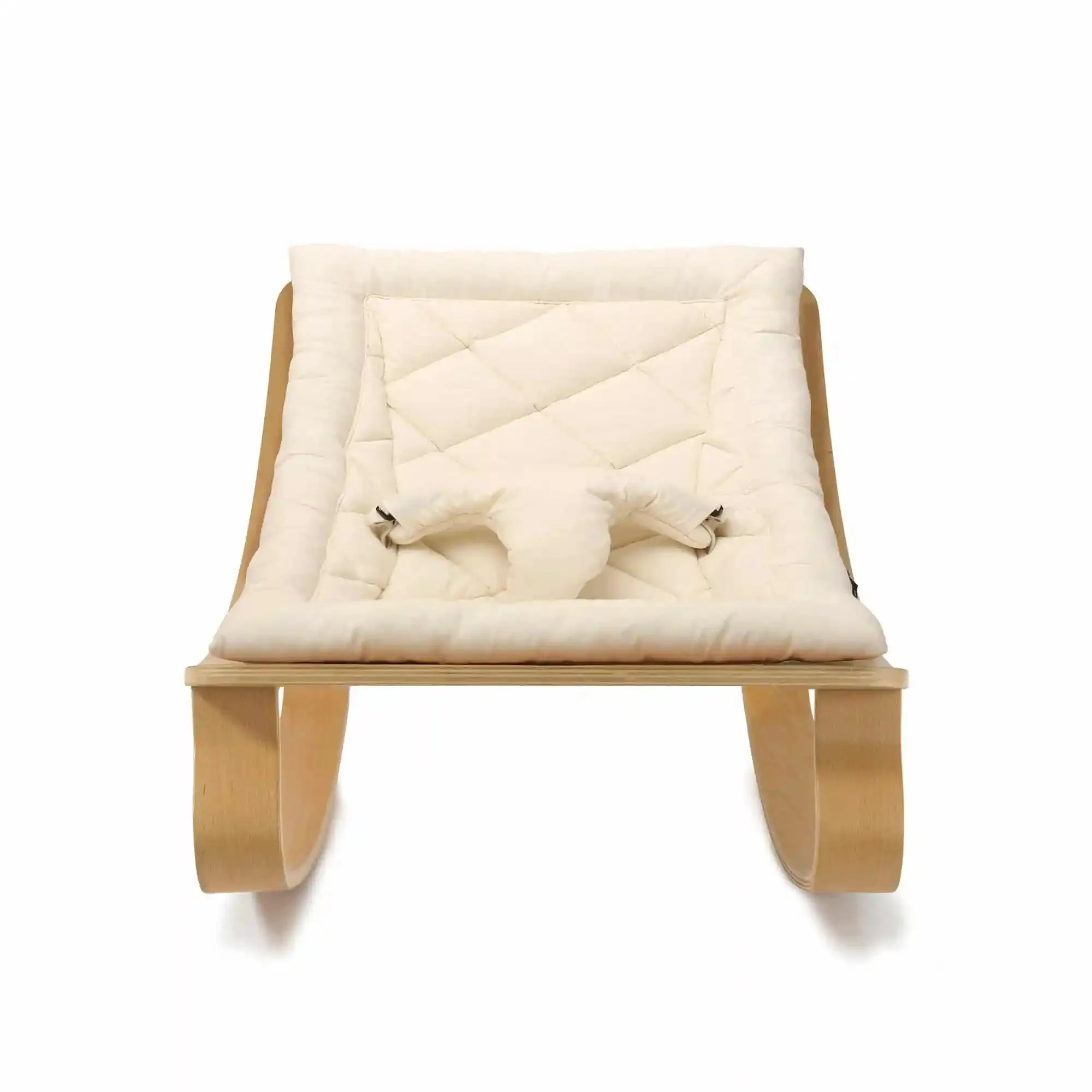 Charlie Crane LEVO Rocker with Organic White cushion