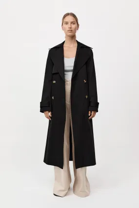 Classic Trench Coat - Black