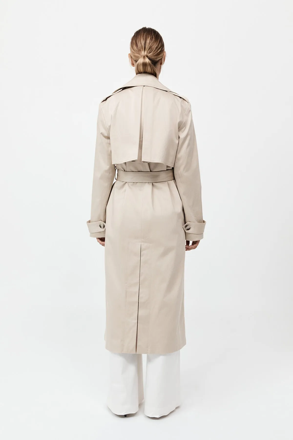 Classic Trench Coat - Champagne