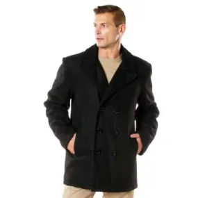 Classic US Navy Wool Pea Coat