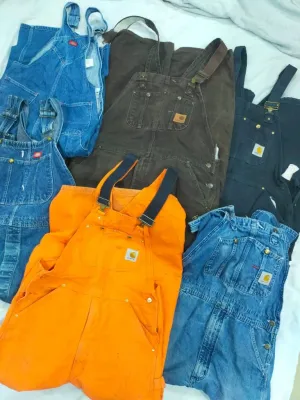 CR751 Vintage Carhartt Dickies Overall 25 pieces