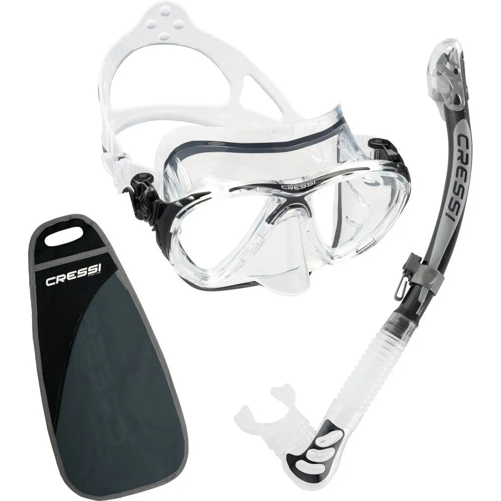 Cressi Big Eyes Evo   Alpha Ultra Dry Mask & Snorkel Set