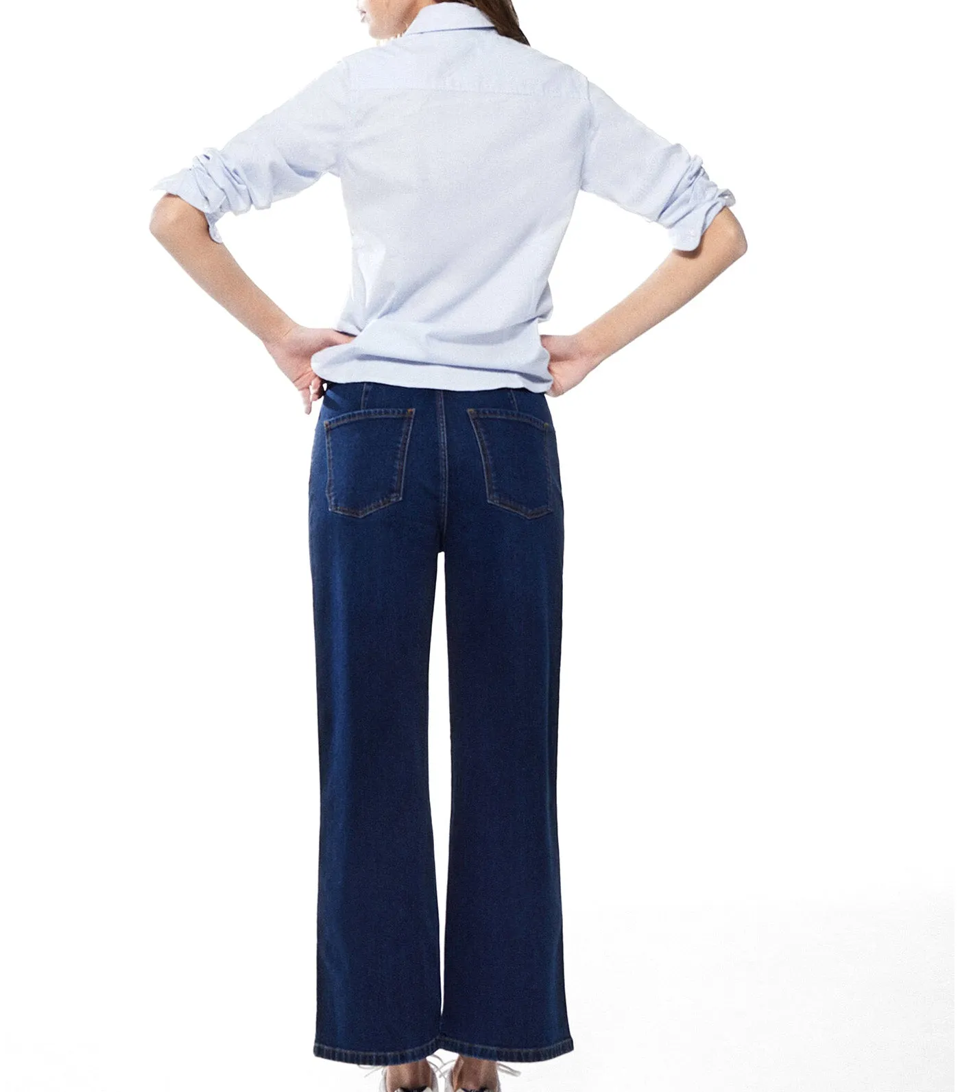 Culotte Jeans Dark Blue