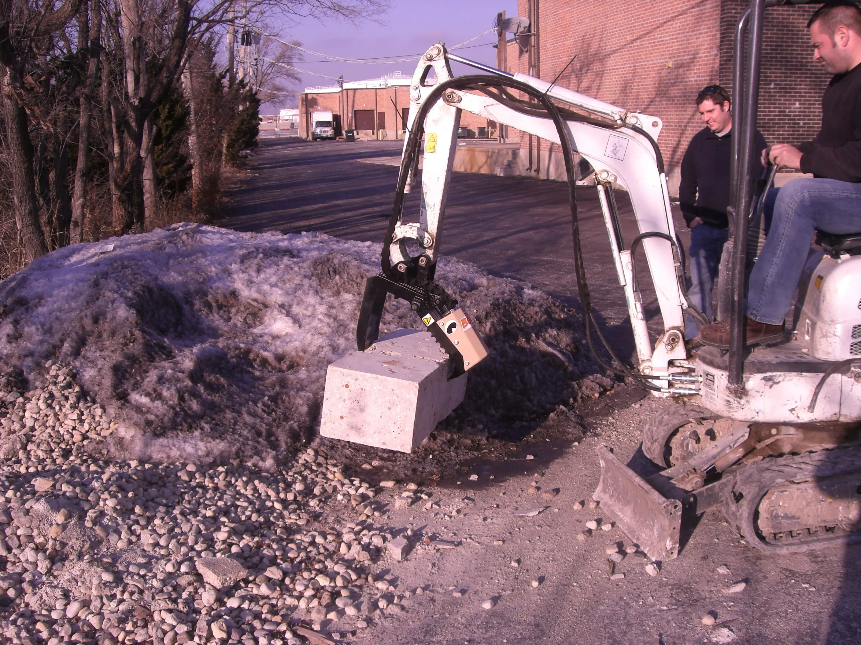 DANIEL MFG Trench BEAK for mini excavator