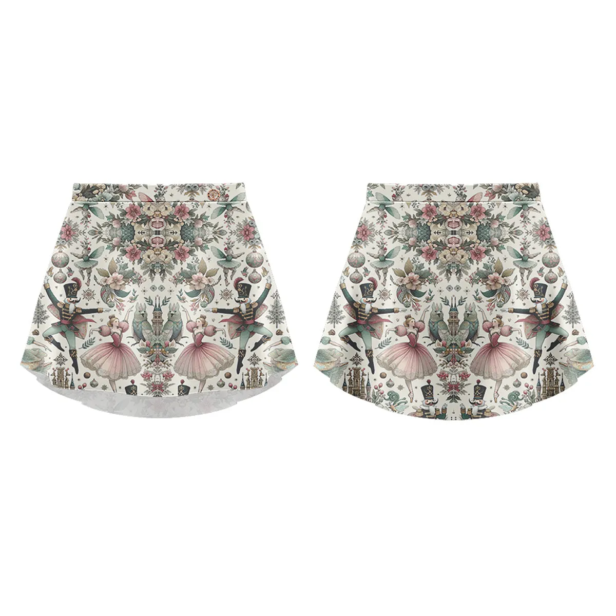 Danse de Paris Patterned Nutcracker Skirt