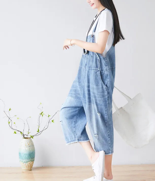 Denim Casual Spring Denim Overall Women Jumpsuits 21