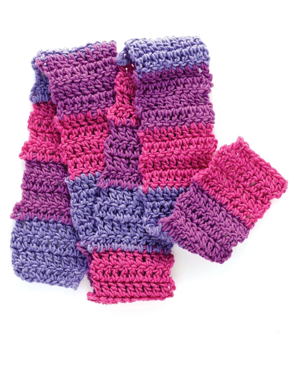 Discover Crochet: Scarf Kit – Berry