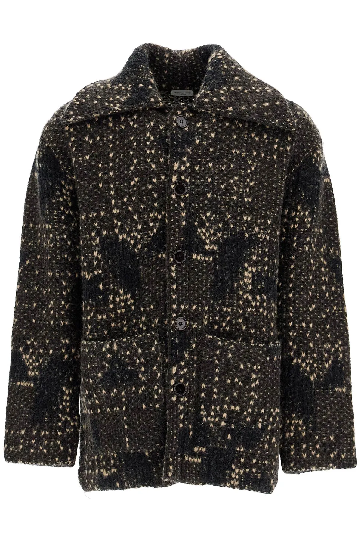 Dries Van Noten Merino Wool Montay Cardigan