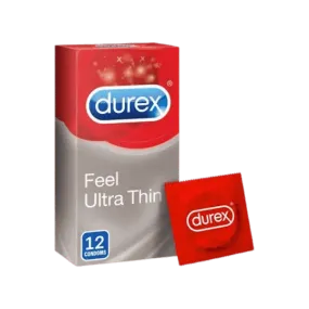 DUREX FEEL ULTRA THIN CONDOMS 12PCS