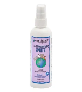 Earthbath 3 in 1 Deodorizing Spritz Lavender Spray For Dogs