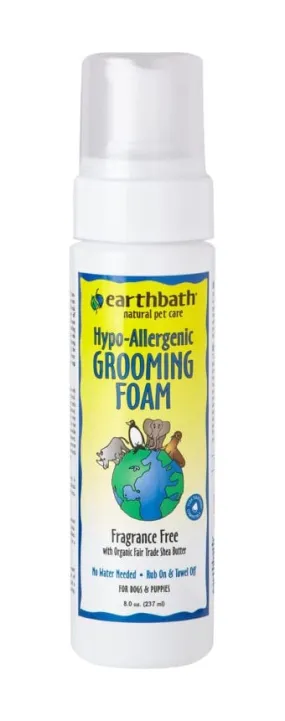 Earthbath Hypo-Allergenic Grooming Foam for Dogs