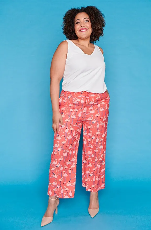 Elise Funky Flamingo Pants