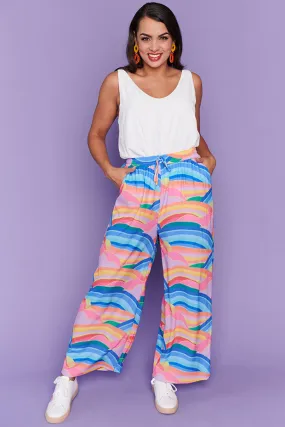 Elise Rainbowscape Pants