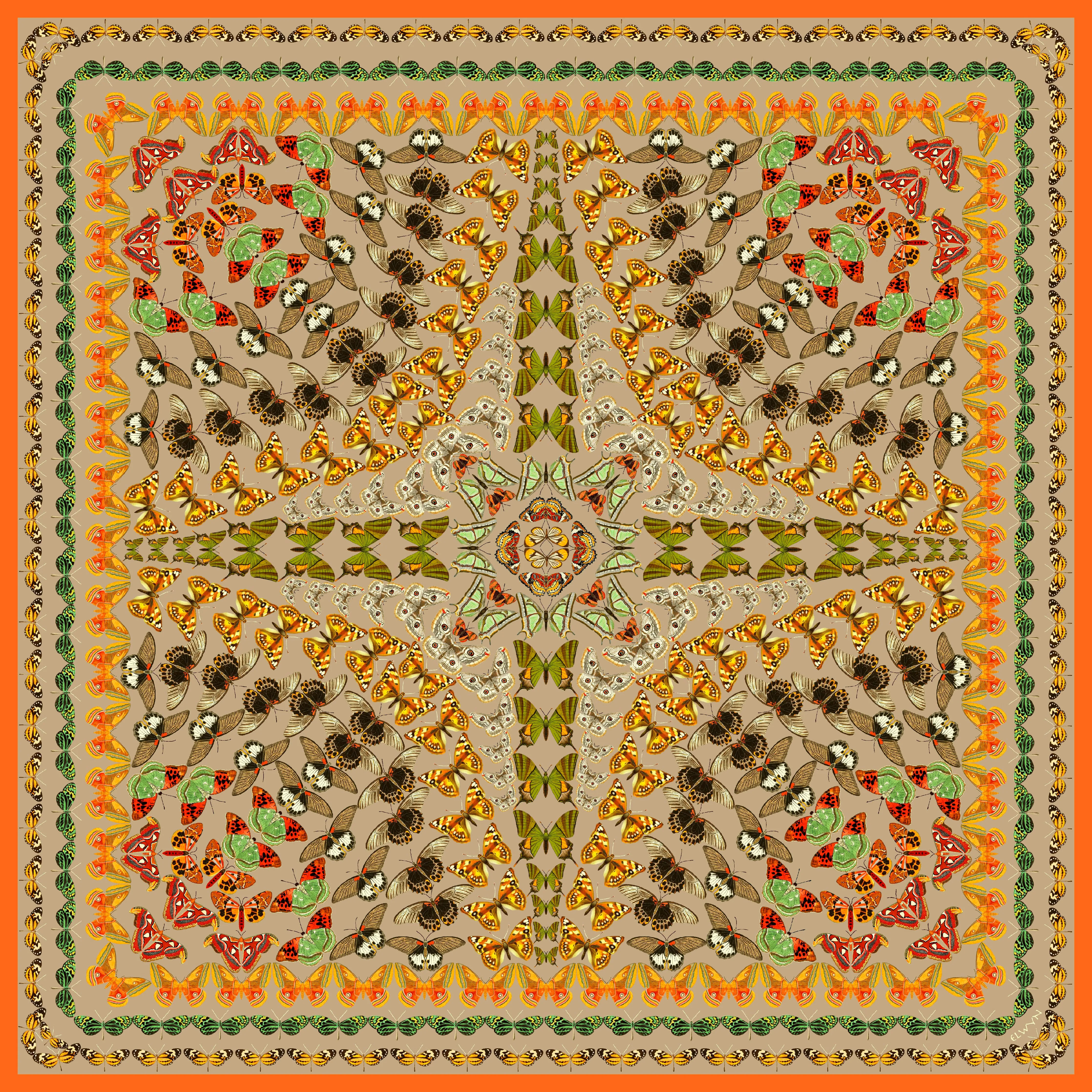 Elwyn Aztec Butterfly Bandana