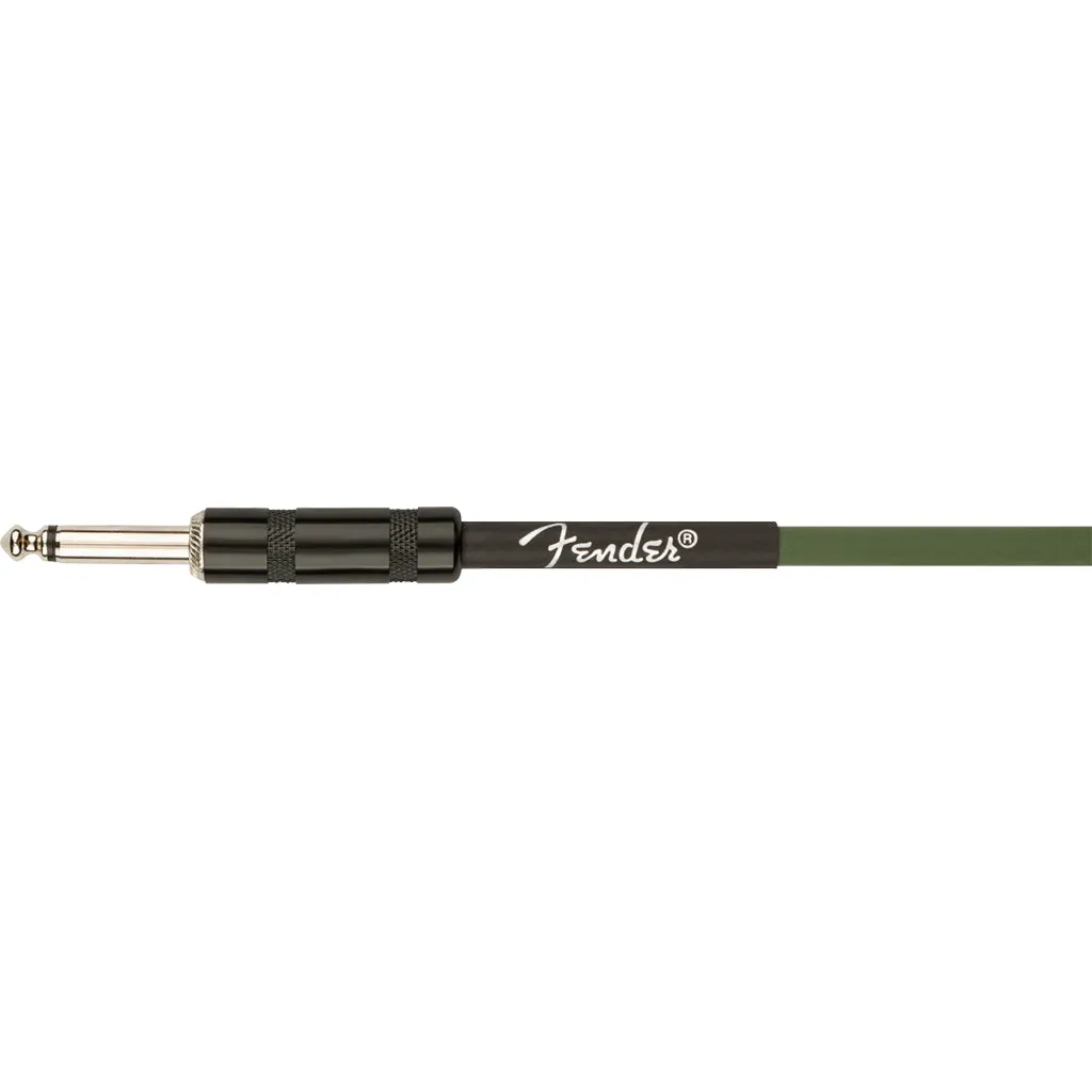 Fender - Strummer Pro 13' Instrument Cable, Drab Green