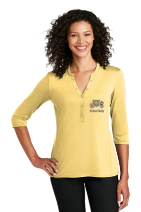 Fisher Body 1970s Ladies Henley Shirt