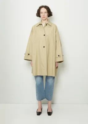 Gabardine Car Coat