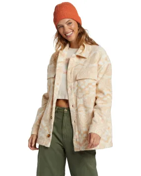 HAPPY CAMPER SHACKET - Veste surdimensionnée pour femmes - Billabong