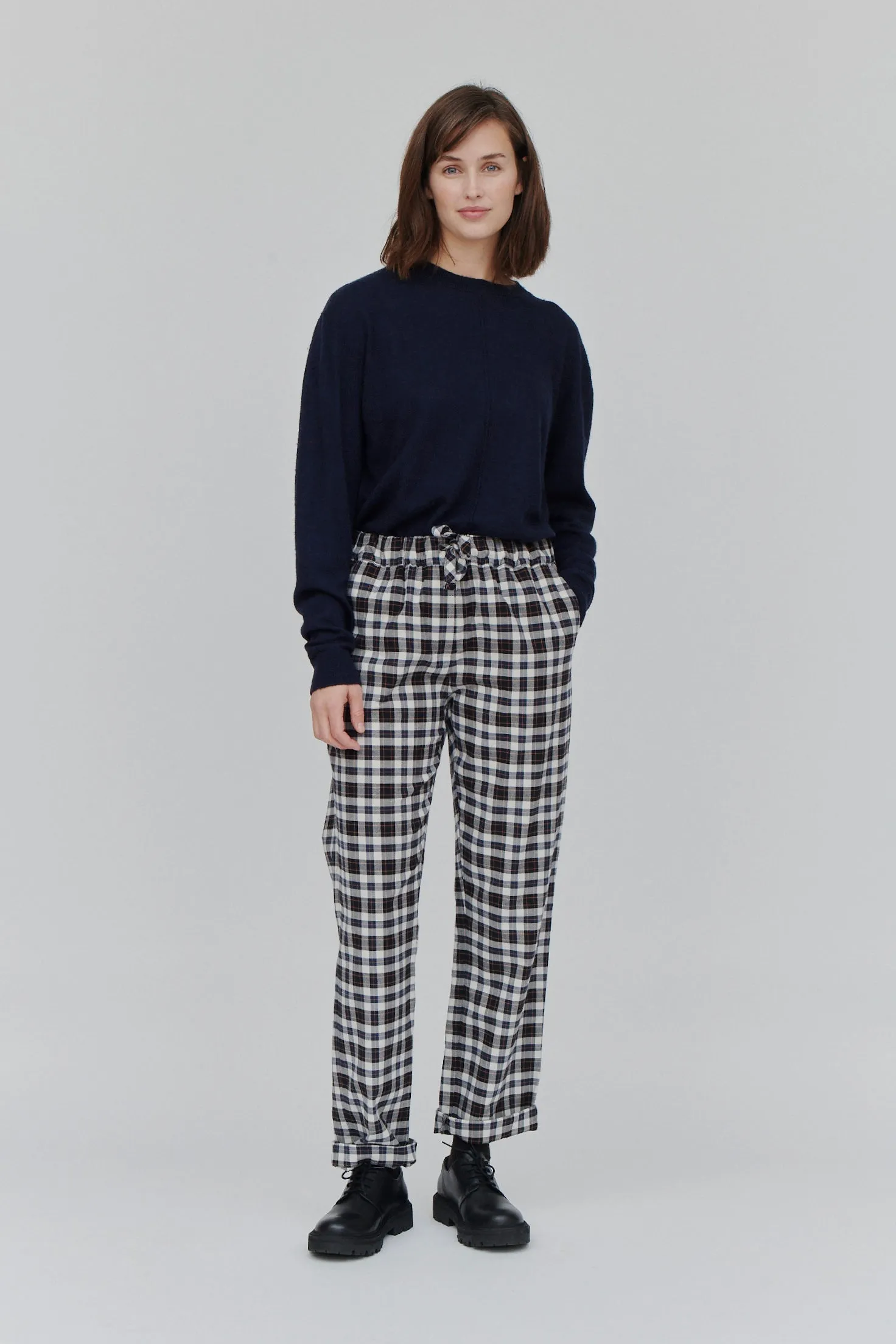 Harriet Pants - Black/Navy