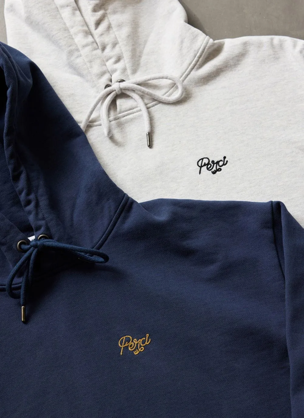 Hoodie | Cotton | Navy