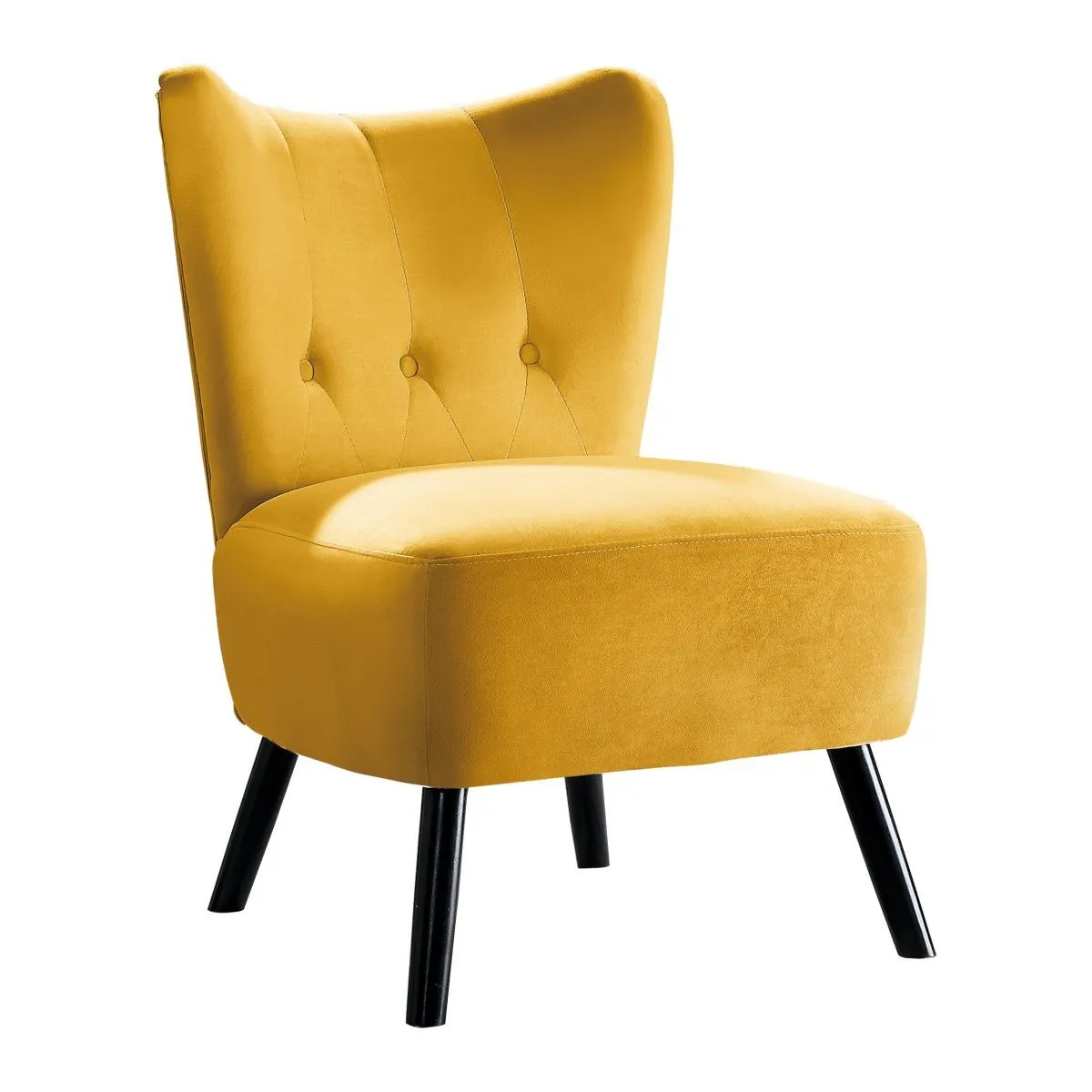 Imani Collection Yellow Accent Chair