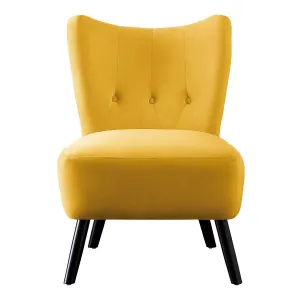 Imani Collection Yellow Accent Chair